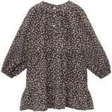 Mango Kids - A-lijn Jurk - Donkerbruin