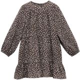 Mango Kids - A-lijn Jurk - Donkerbruin