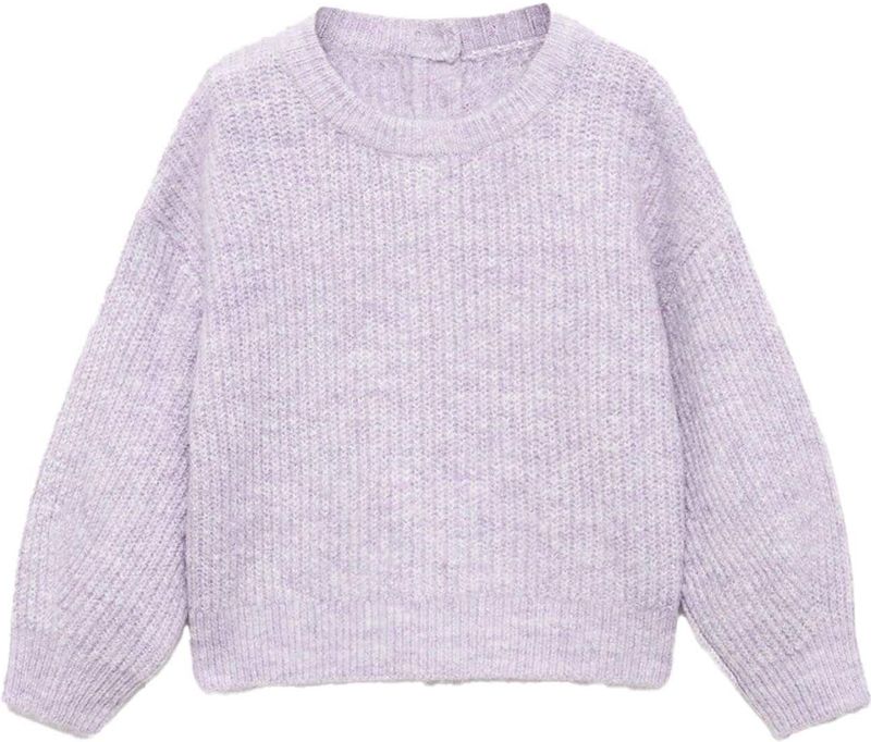 MANGO KIDS - Trui - Lila - Gebreide Truien