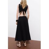 MANGO Rok 'CRETA'  zwart