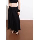 MANGO Rok 'CRETA'  zwart