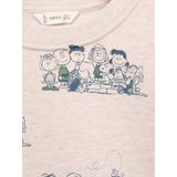 MANGO KIDS - SNAOP - Sweatshirt - Beige - Lange Mouw