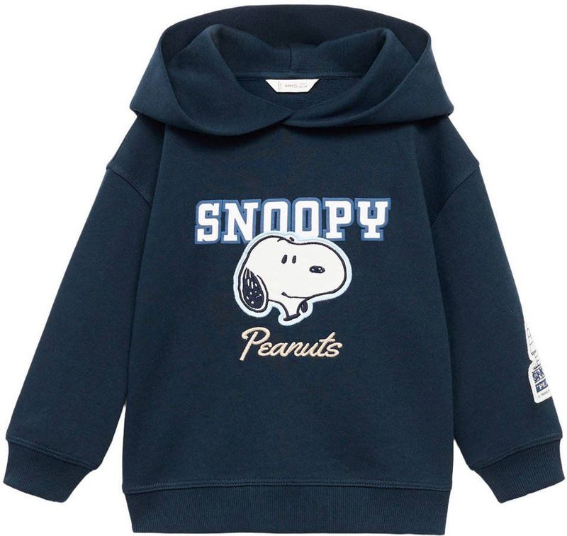 MANGO KIDS - SNCROWD - Sweatshirt - Beige - Capuchon