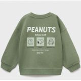 MANGO KIDS - Sweatshirt - Olijfgroen - Lange Mouw