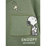 MANGO KIDS - Sweatshirt - Olijfgroen - Lange Mouw