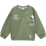 MANGO KIDS - Sweatshirt - Olijfgroen - Lange Mouw