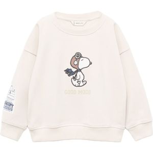 MANGO KIDS - SNTRAVEL - Sweatshirt - Crème - Lange Mouw