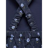 Mango - Kids - Jurk - Mouwloos - 100% Katoen - Vierkante Hals