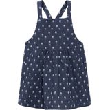 Mango - Kids - Jurk - Mouwloos - 100% Katoen - Vierkante Hals