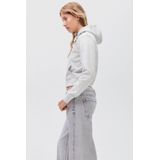 MANGO TEEN sweatvest grijs