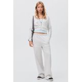 MANGO TEEN sweatvest grijs