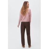 MANGO TEEN - Donkerbruin - Jeans - Low Waist - Straight Leg - Panterprint