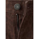 MANGO TEEN - Donkerbruin - Jeans - Low Waist - Straight Leg - Panterprint