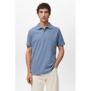 Mango Man - Regular Fit - Polo - Blauw