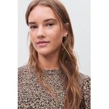 MANGO TEEN - Jurk - Panterprint - Lange Ballonmouwen - Korte Lengte