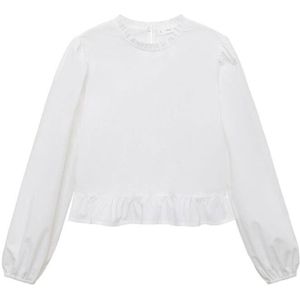 MANGO TEEN - Peplum Top - Katoen