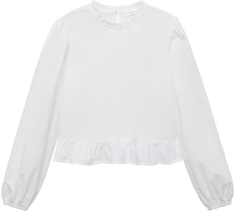 MANGO TEEN - Peplum Top - Katoen