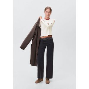 MANGO TEEN - Longsleeve - Katoen - Effen Print