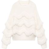 Mango Kids - Trui - Effen Kleur - Lange Mouwen - Gebreide Textuur