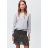 MANGO TEEN - Rok - Vrolijke Print - Polyester - Elastische Tailleband