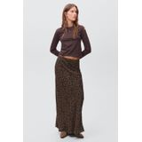 MANGO TEEN - Maxi Rok - Panterprint - Zachte Viscose