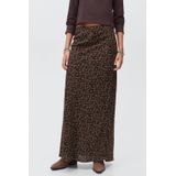 MANGO TEEN - Maxi Rok - Panterprint - Zachte Viscose