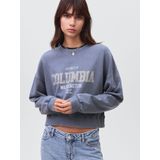 MANGO TEEN - Sweater - Katoen - Ronde Hals - Tekstprint