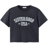 MANGO TEEN - T-shirt - Antraciet