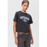 MANGO TEEN - T-shirt - Antraciet