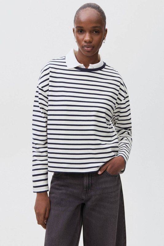 MANGO TEEN - Longsleeve - Marine