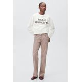 MANGO TEEN - Sweater - Wit - 100% Katoen - Lange Mouwen