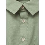 Mango Kids - Overhemd - 100% Katoen - Klassieke Kraag - Handige Borstzak