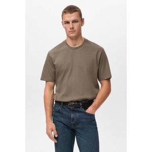 Mango - T-shirt - Regular Fit - Katoen