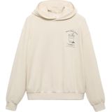 MANGO MAN - Berlin - Sweatshirt - Lichtbeige/Navy