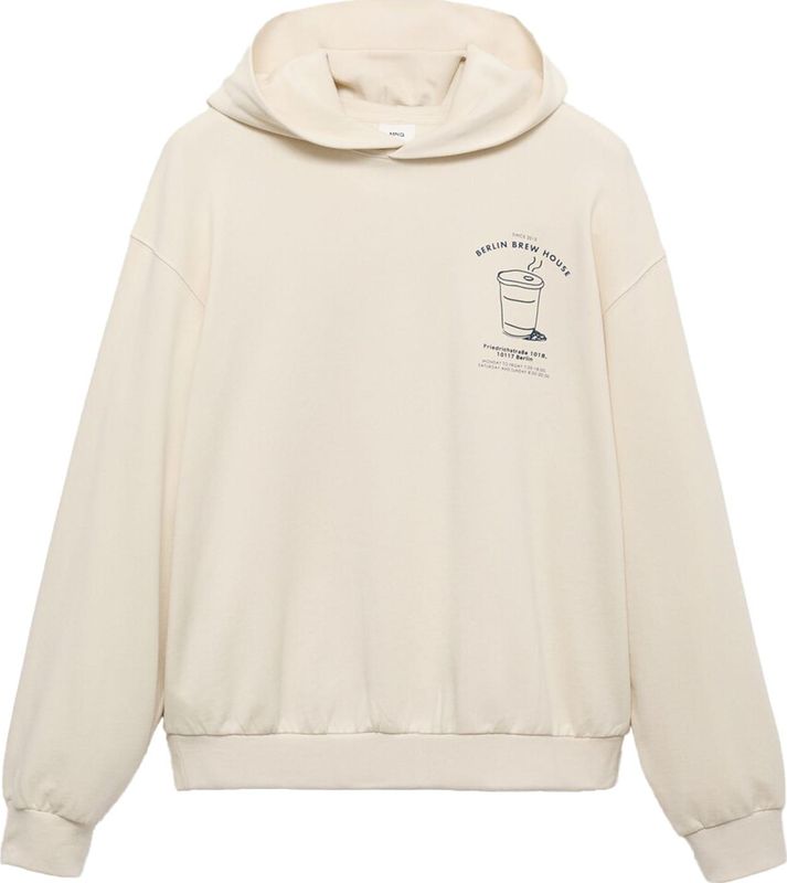 MANGO MAN - Berlin - Sweatshirt - Lichtbeige/Navy