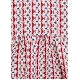 Mango Kids - A-lijn Jurk - Katoen - Lange Mouwen - Ronde Hals