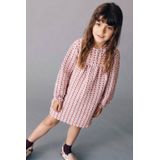 Mango Kids - A-lijn Jurk - Katoen - Lange Mouwen - Ronde Hals