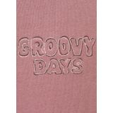 Mango - Kids Sweater - Comfortabel - Met Ronde Hals - Leuke Tekstprint