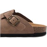 Mango - Kids - Suède Klompen - Bruin