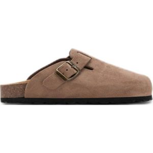 Mango - Kids - Suède Klompen - Bruin