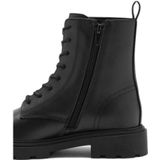 MANGO KIDS - BASMA - Kuitlaarzen - Zwart - Leer