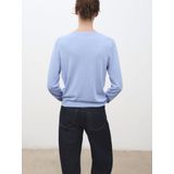 MANGO - LUCCA - Gebreide Trui - Lichtblauw - Lange Mouw
