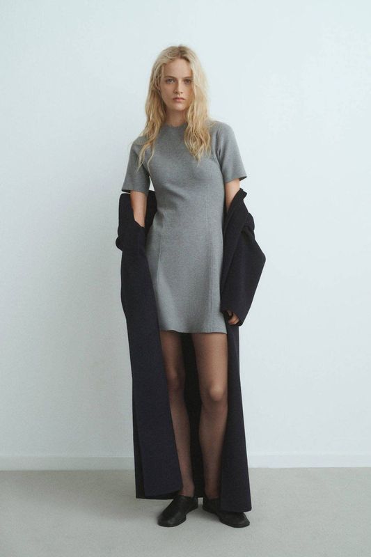 Mango - Jerseyjurk - Grijs