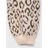 MANGO KIDS - Trui - Beige - MEOWB - Dierenprint - Lange Mouw