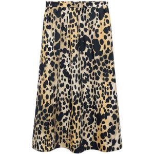 Mango - Midi Rok - Zwart