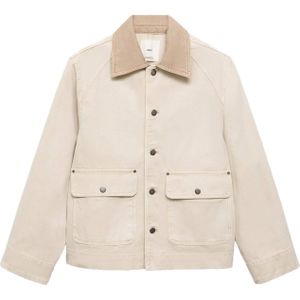 Mango - Denim Spijkerjas - Zand