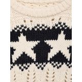 MANGO KIDS - CITY - Trui - Zwart / Offwhite