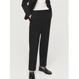 MANGO - BOREAL - Broek - Zwart - Lang/maxi - Regular Fit