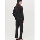 MANGO - BOREAL - Broek - Zwart - Lang/maxi - Regular Fit