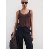 MANGO - ALBA - Jeans - Blauw - Denim - Wide Leg - Mid Waist